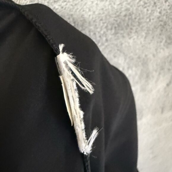 Athleta Brooklyn Heights Pants Size 6 Black High Rise Pleated Wide Leg Trousers - Picture 9 of 9